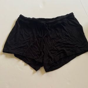 Isaac Mizrahi Sleepwear Black Sleep Shorts Size XS